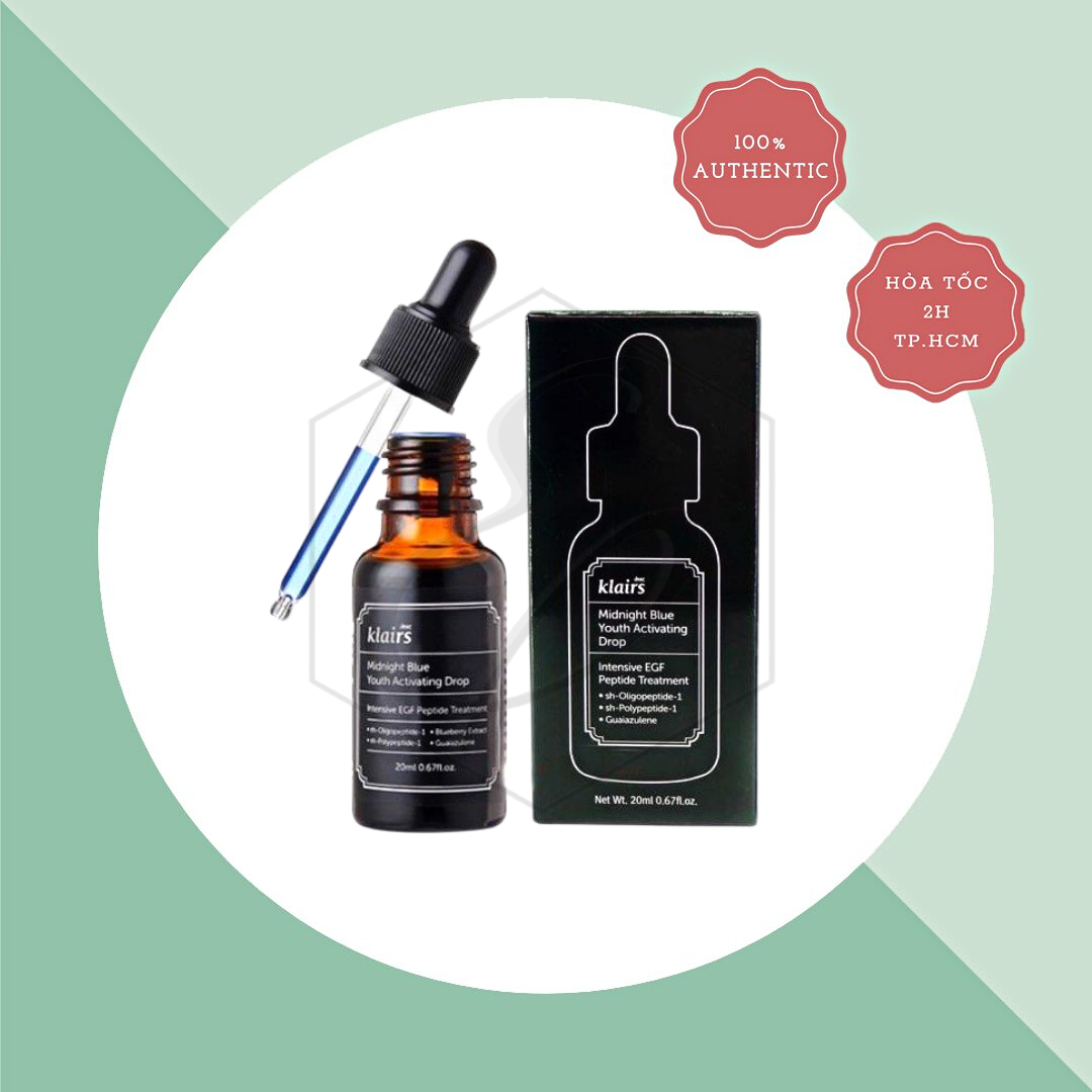 Tinh Chất Klairs Midnight Blue Youth Activating Drop - 20ml
